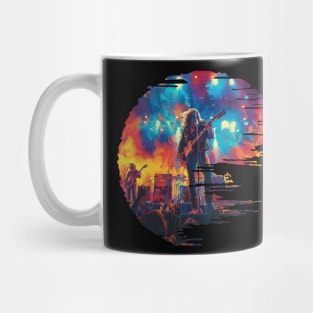 Zepplin pop art t-shirt Mug